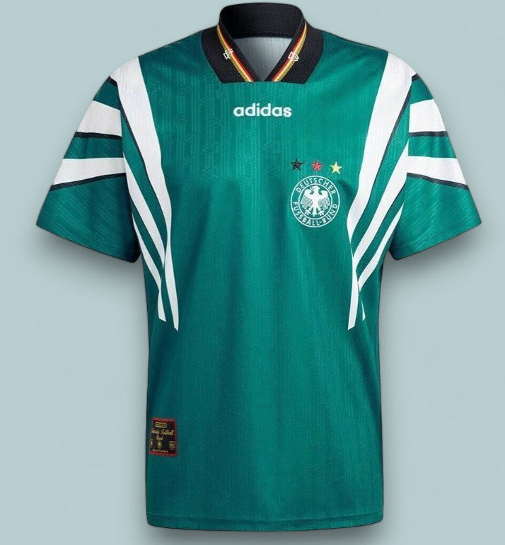 Adidas Deutschland DFB 1996 Auswärtstrikot Grün EM 2024